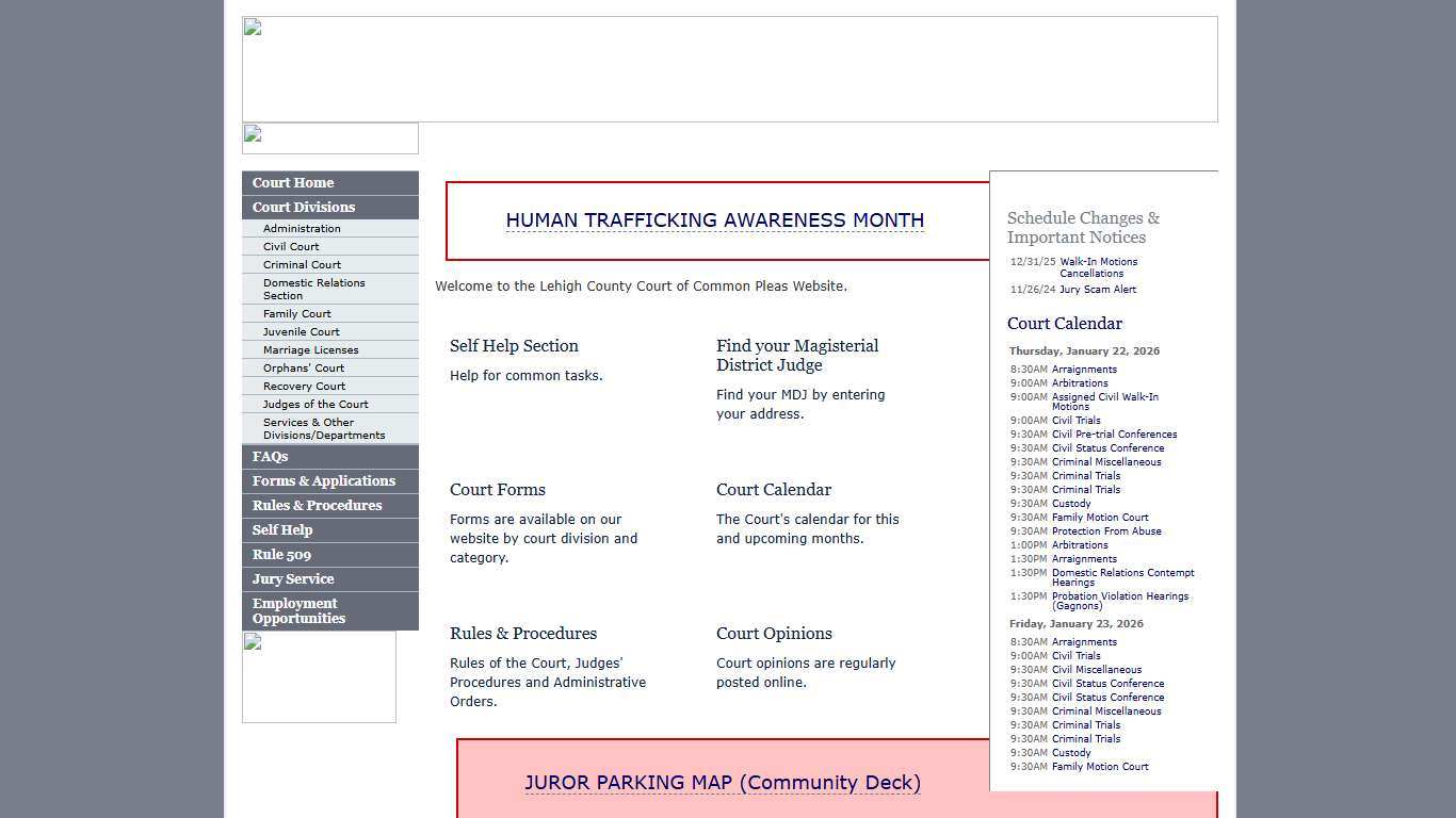 Lehigh County Court of Common Pleas